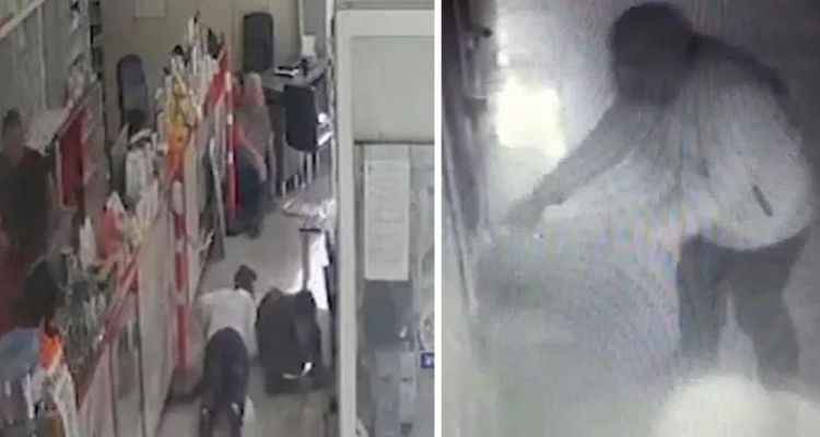 Urfa'da Yeni görüntüler ortaya çıktı! Kurşunlanan eczane daha önce de kundaklanmış!