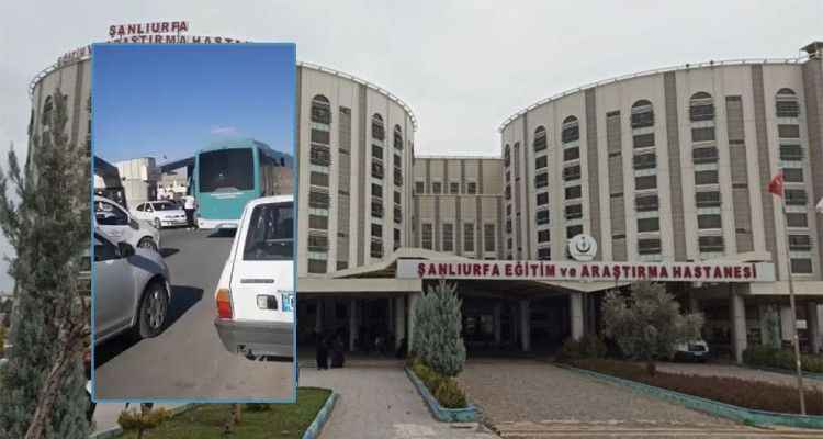 Şanlıurfa'da Hastanenin önündeki yol çözüm bekliyor