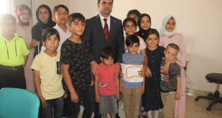 EYYÜBİYELİ ÇOCUKLARA KARNE HEDİYESİ