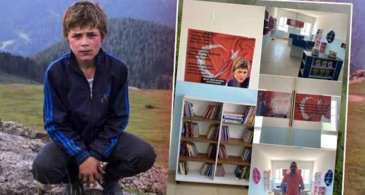 Urfa'da Eren Bülbül kütüphanesi açıldı