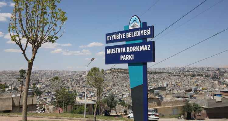 EYYÜBİYE’DE BİR PARK DAHA TAMAMLANDI