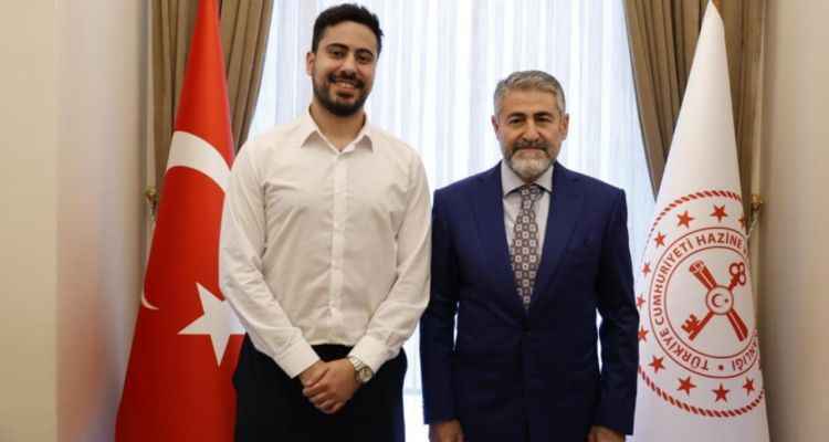 Gözlerdeki Işıltılı Görebildi mi? Urfalı fenomen Nahya’dan Bakan Nebati’ye ziyaret