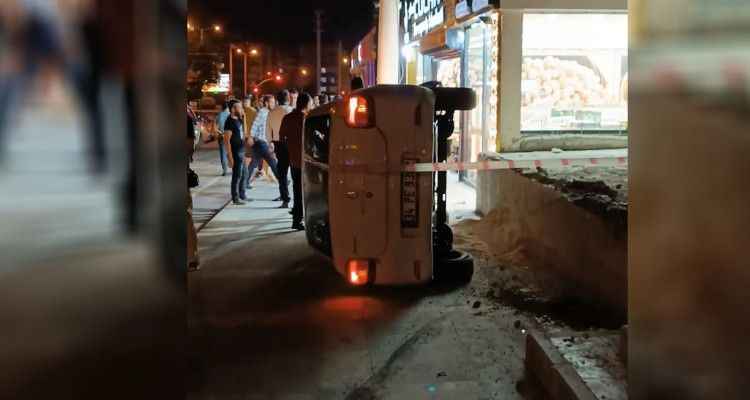 Şanlıurfa'da korkunç kaza! Takla attı
