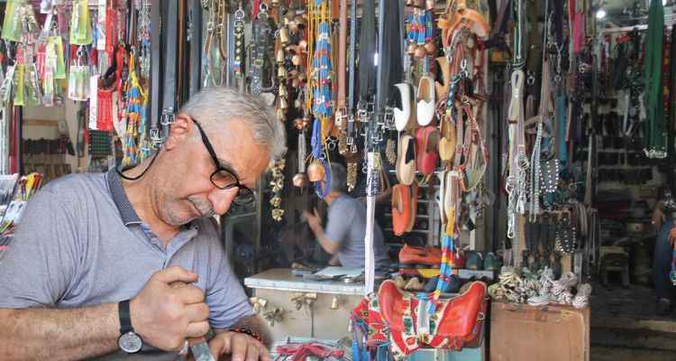 Urfa’nın Son Saraçlarından! Baba Mesleğini Yarım Asırdır Yapıyor