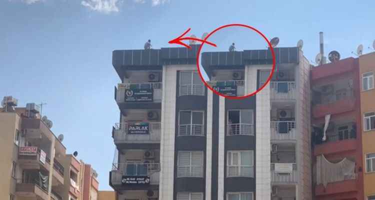 Urfa'da Her Canı Sıkıldığında Dama Çıkıyor! İntiharkolik adam yine intihara kalkıştı