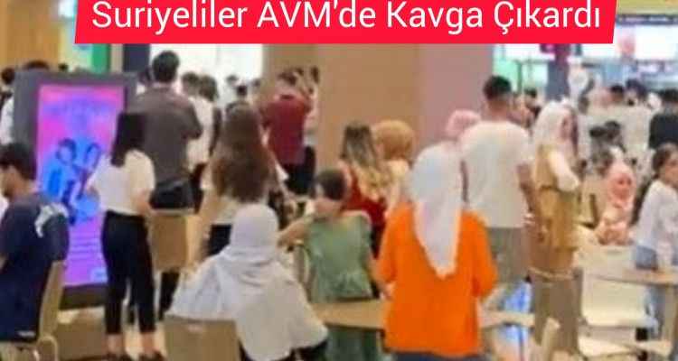 Şanlıurfa'da Alış Veriş Merkezin'de Kavga!