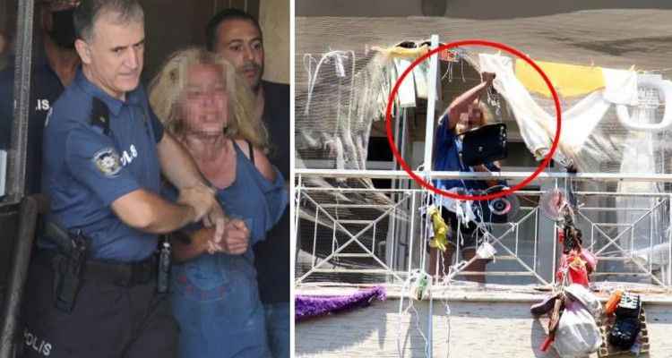 Mahalleliyi canından bezdiren kadın! Polis eve zorla girip yaka paça dışarı çıkardı