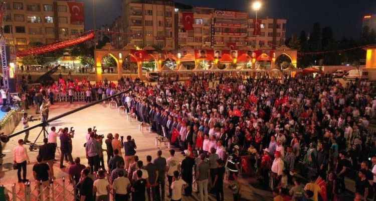 Şanlıurfa 15 Temmuz’da tek yürek oldu