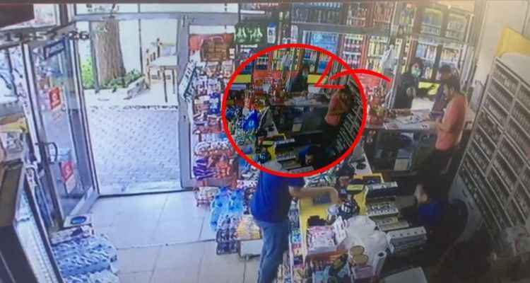 Şanlıurfa'da Büfedeki silahlı saldırı anı kamerada!