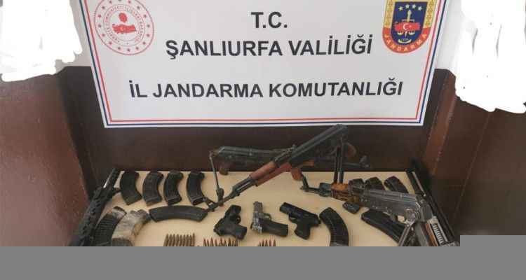 Urfa’da operasyon! Uzun namlulu silahlar ele geçirildi