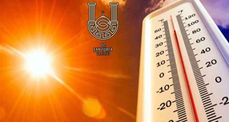 Şanlıurfa Valiliğinden 5 Günlük Uyarı!