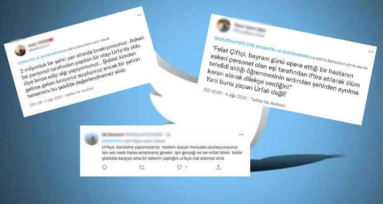 Urfa’yı kötüleyen paylaşıma tepki yağdı