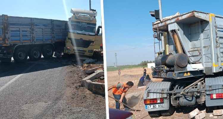 Önündeki araca çarpmamak için ani fren yapınca olanlar oldu