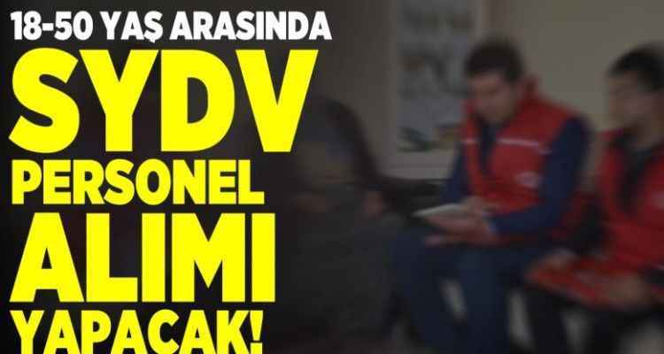 Sosyal Yardımlaşma ve Dayanışma Vakfı duyurdu: Personel alımı başladı! 18-50 yaş arası başvurabilir