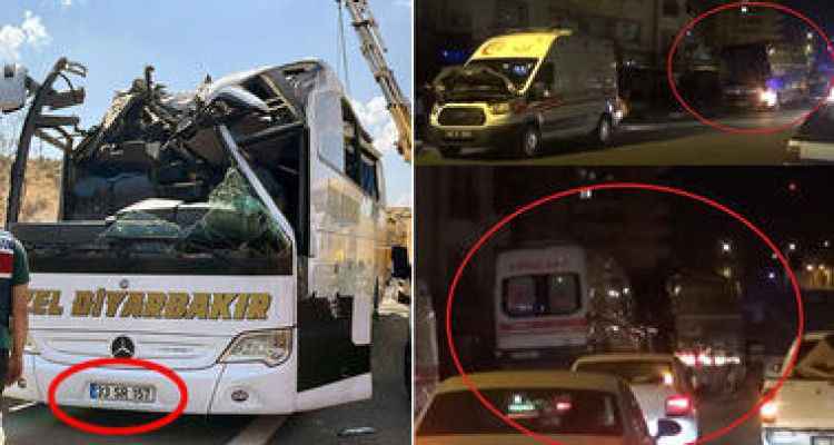 Gaziantep'te katliam gibi kaza; aynı otobüs, yine ambulans kazası!