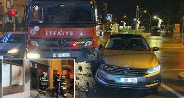 Evlenmek isteyen babasıyla tartıştı, garajı yaktı
