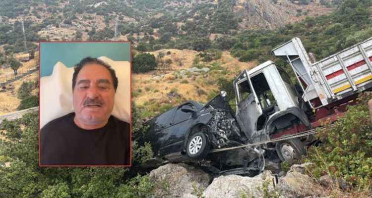 Kaza geçiren İbrahim Tatlıses'ten hastanede türkü