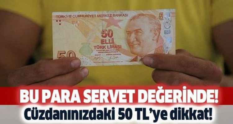 Cebinde 5 TL ve 50 TL bulunanlar dikkat: Köşeyi dönmüş olabilirsiniz! Hemen bakın