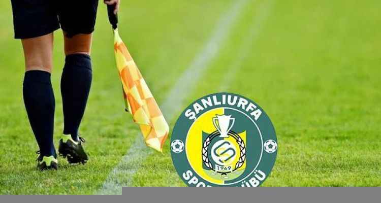 Şanlıurfaspor’un grubunda haftanın hakemleri belli oldu