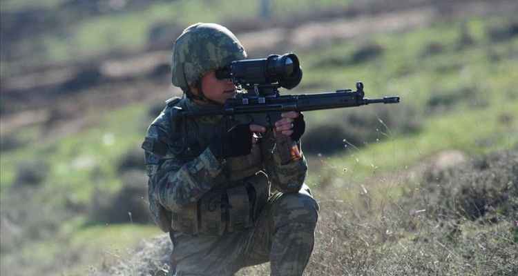 Barış Pınarı bölgesinde 2 PKK/YPG'li terörist etkisiz hale getirildi