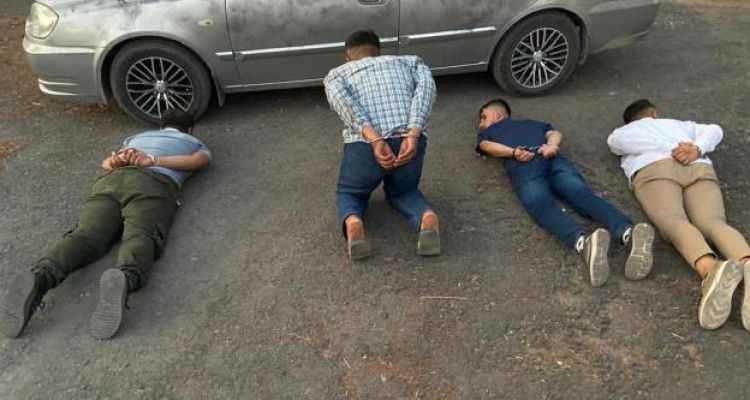 Silahlı ve bombalı eylem hazırlığındaki 4 terörist kıskıvrak yakalandı
