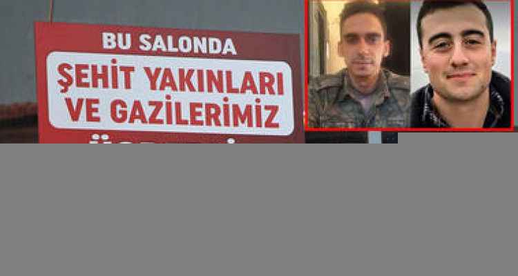 İki öğrencisi şehit olan spor salonu işletmecisinden duygulandıran afiş
