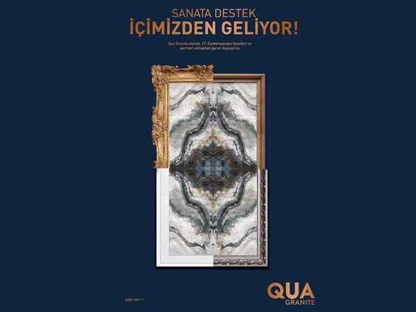 QUA Granite, Contemporary Istanbul’un partneri oldu