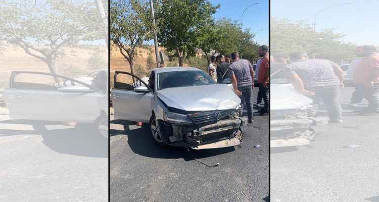 Şanlıurfa Akabe yokuşunda kaza! 2 yaralı