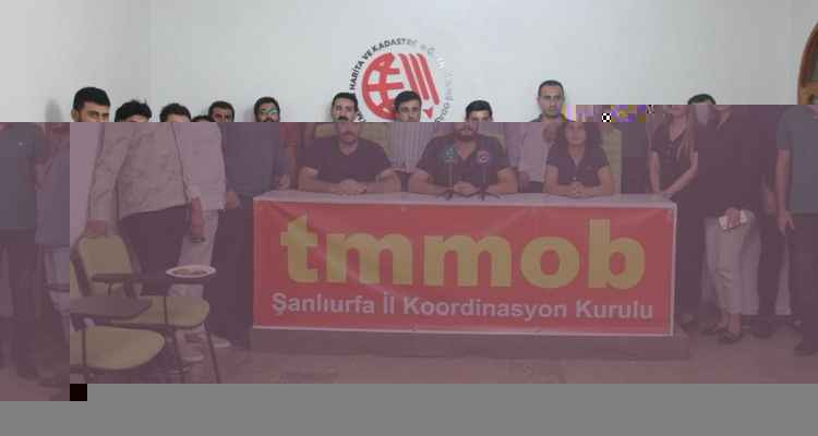 Urfa'daki Odadan Açıklama! Bizler mesleğimizi bilimden, üretimden yana kullanmaya devam edeceğiz