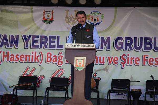 Şanlıurfa'da 'Ovacık bağ bozumu ve şire festivali'