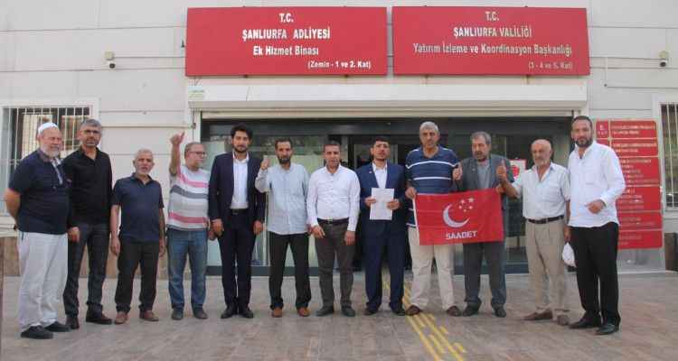 SP Haliliye İlçe Başkanı Baki Mazbatasını Aldı!...