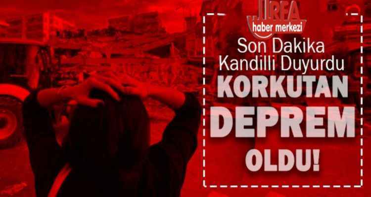Peş peşe 3 şehirde hissedildi: 5,3 şiddetinde deprem oldu! Afad ve Kandilli duyurdu: İşte depremin merkez üssü