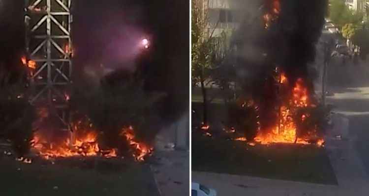 Şanlıurfa'da Korkutan Yangın...