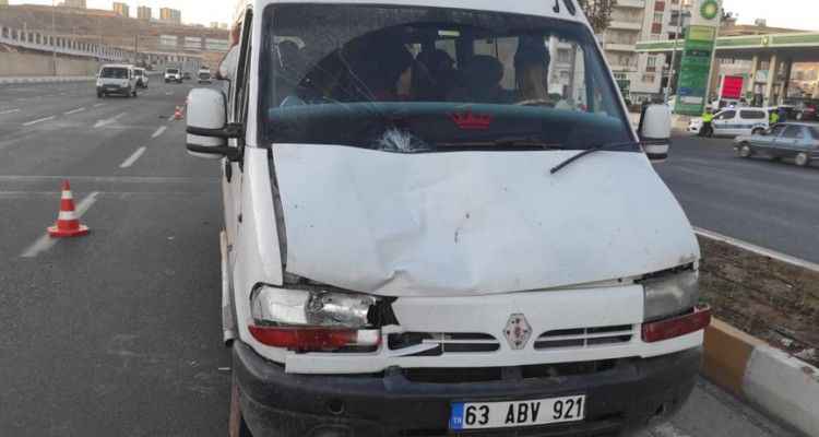 Şanlıurfa'da minibüsün çarptığı kadın öldü