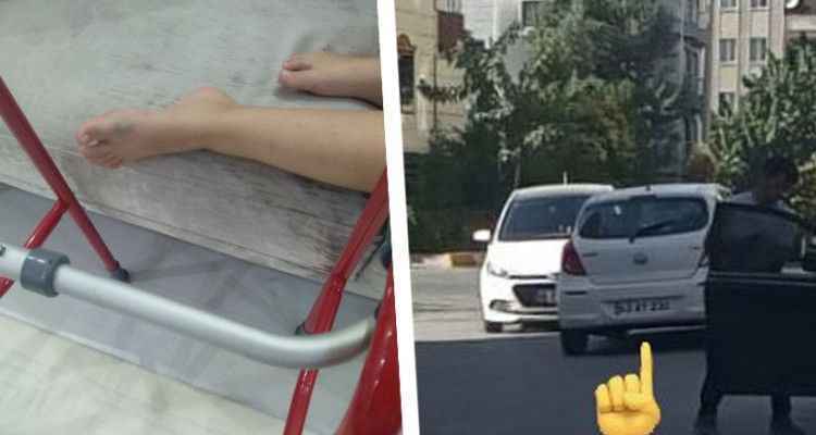 Şanlıurfa'da Servis aracının yanında yavaşlamadı ve ezip kaçtı iddiası!
