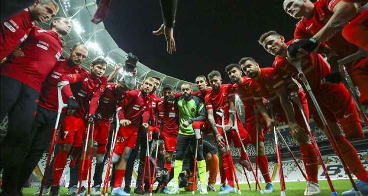 Ampute Futbol Milli Takımı finale yükseldi