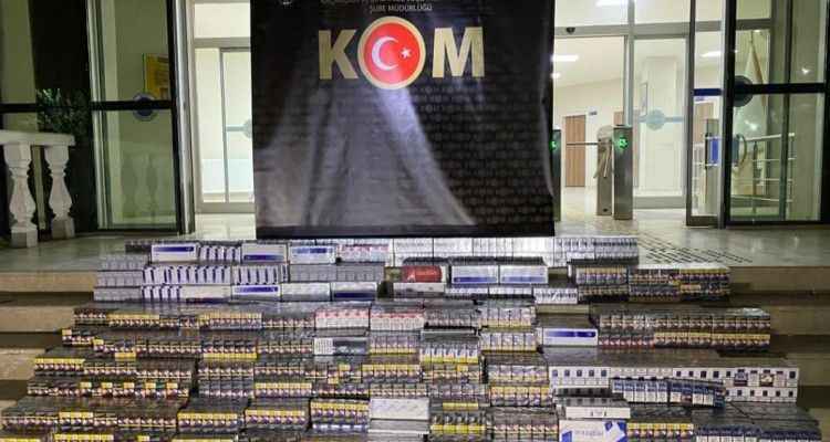 Şanlıurfa emniyetinden kaçak sigara operasyonu