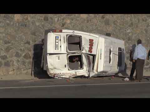 Feci Trafik Kazasında 1 Kişi Kayatını Kaybetti, 1 Kişi Yaralandı (VİDEO)
