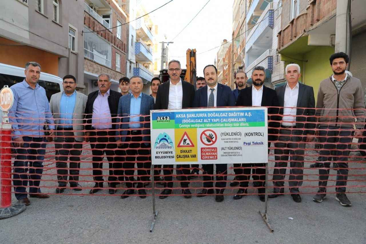 Eyyübiye’de dört mahalle daha doğalgazla ısınacak