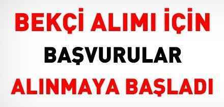 Kasım ayı büyük bekçi alımı başladı: Yılbaşı öncesi çarşı ve mahalle bekçi alımı yapılacak! 18-55 yaş arası en az ilkokul mezunu