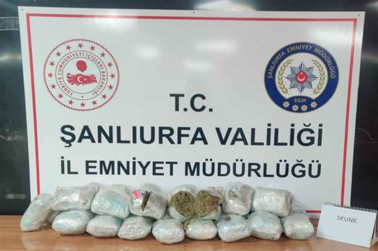 Urfa’daki uyuşturucu operasyonlarının bilançosu
