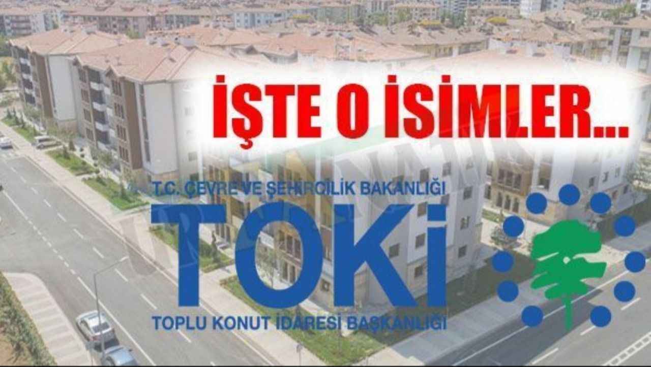 TOKİ Bozova kura sonuçları isim listesi belli oldu
