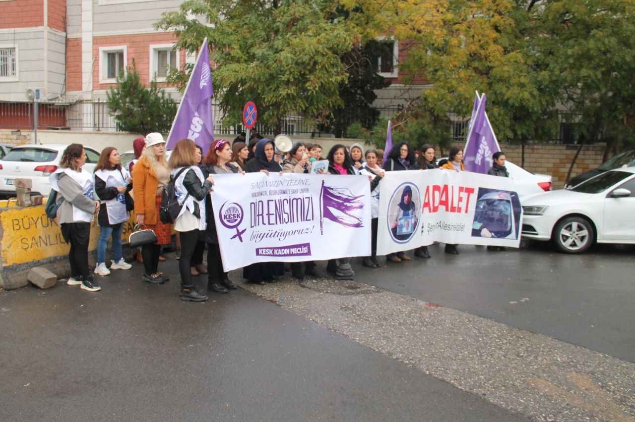 KESK, 25 Kasım programını Emine Şenyaşar’ı ziyaret ederek açıkladı