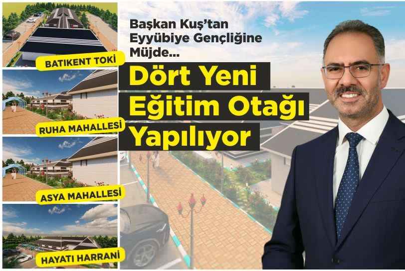 Başkan Kuş’tan Eyyübiye Gençliğine Dört Büyük Müjde
