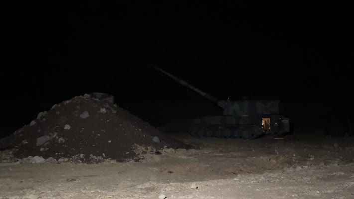Terör örgütü YPG/PKK'ya "cezalandırma atışları" yapıldı (VİDEO)