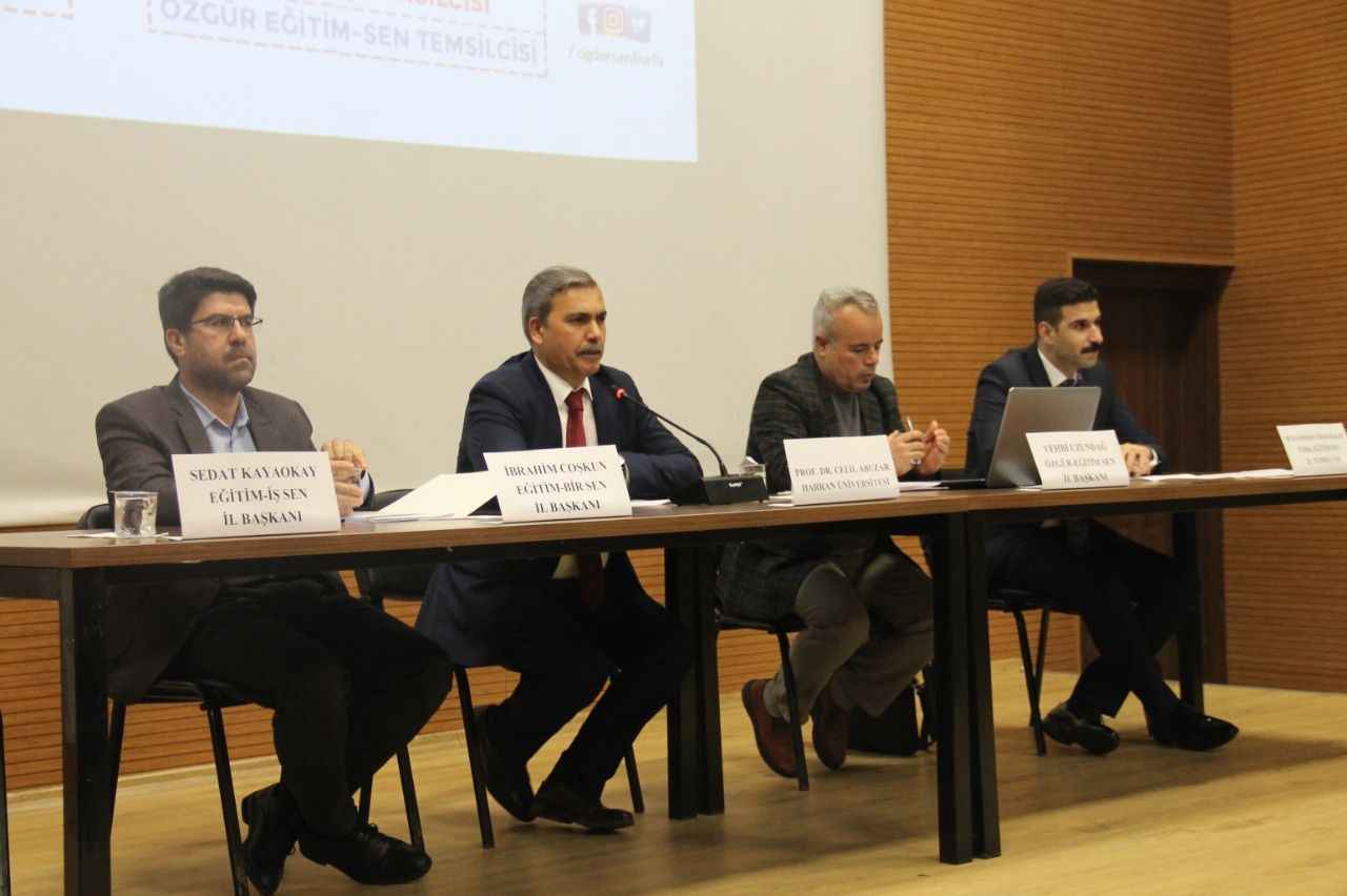 Urfa’da eğitimin sorunları ve çözüm önerileri tartışıldı