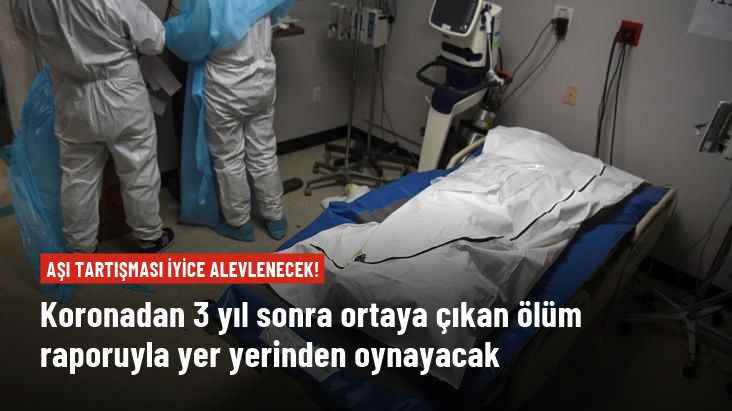 Koronadan 3 yıl sonra ortaya çıkan ölüm raporuyla yer yerinden oynayacak