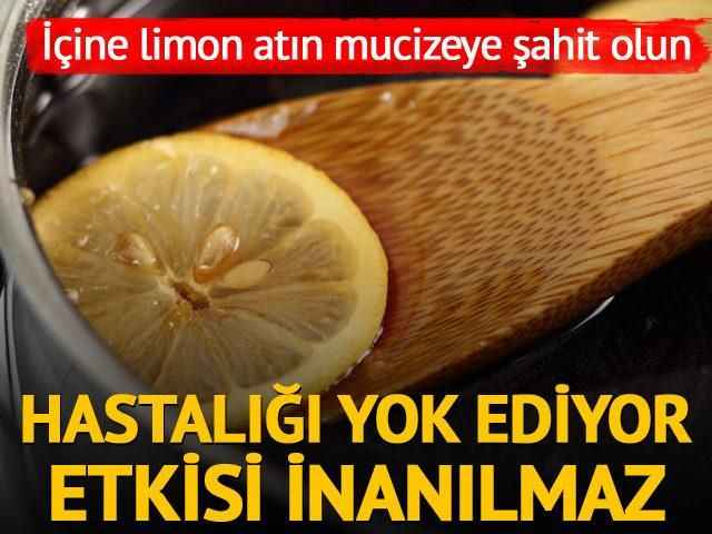 Hastalığı yok ediyor: Pekmeze limon sıkın mucizeye şahit olun