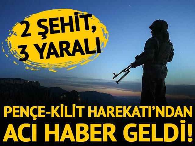 MSB acı haberi duyurdu! Pençe-Kilit Harekatı'nda 2 asker şehit oldu