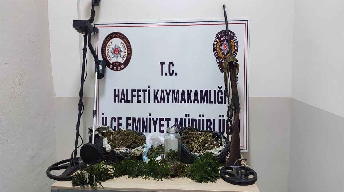 Halfeti’de uyuşturucuyla mücadele çalışması